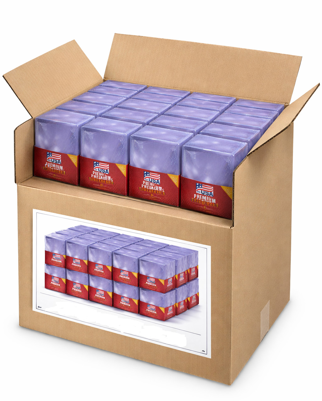 2 Toploader Samples 3×4 Pro Standard 35pt Trading Sports Card Holder top loaders
