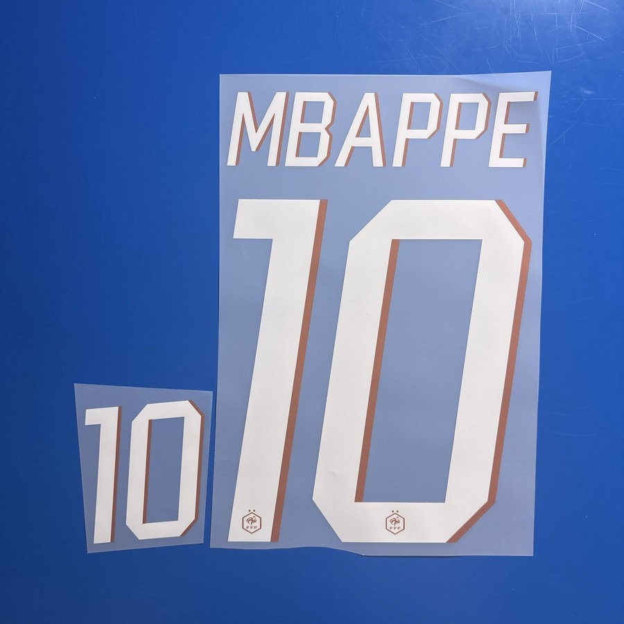 France 2026 Kylian Mbappé Player Size Soccer Shirt Nameset Name Number ID