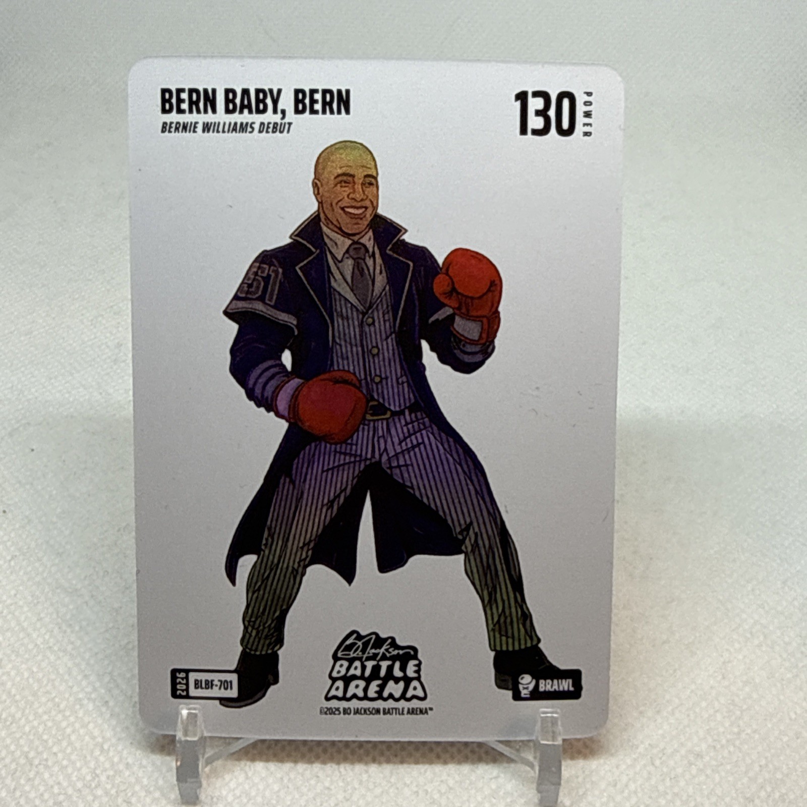 Bo Jackson Battle Arena Bern Baby, Bern Blizzard Brawl BLBF-701 Bernie Williams