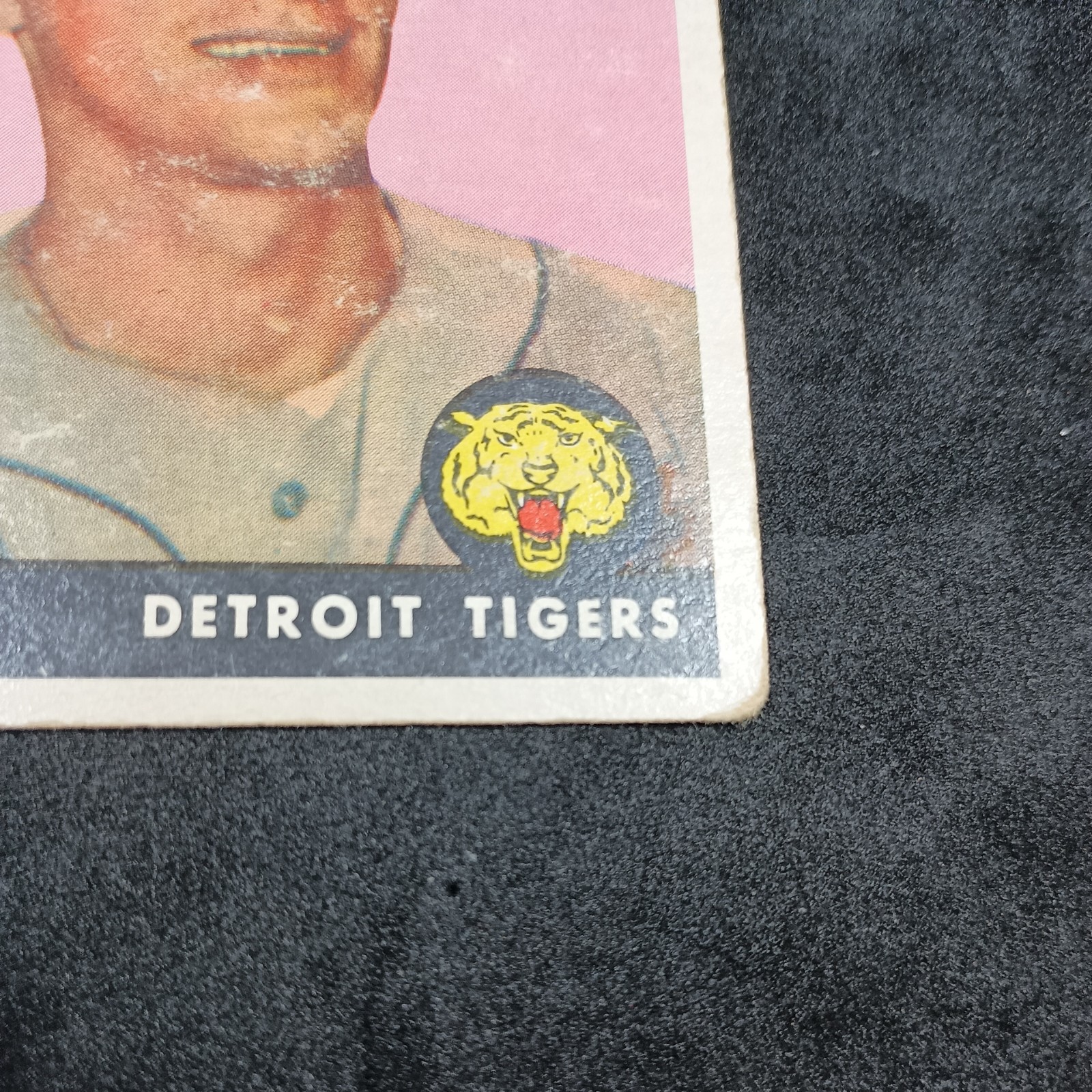 1958 Topps #115 Jim Bunning Has Surface Damage and Marks