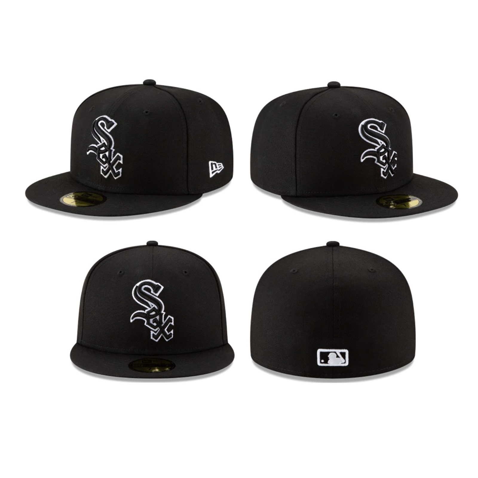 Chicago White Sox CHW MLB Authentic New Era 59FIFTY Fitted Cap – 5950 Hat