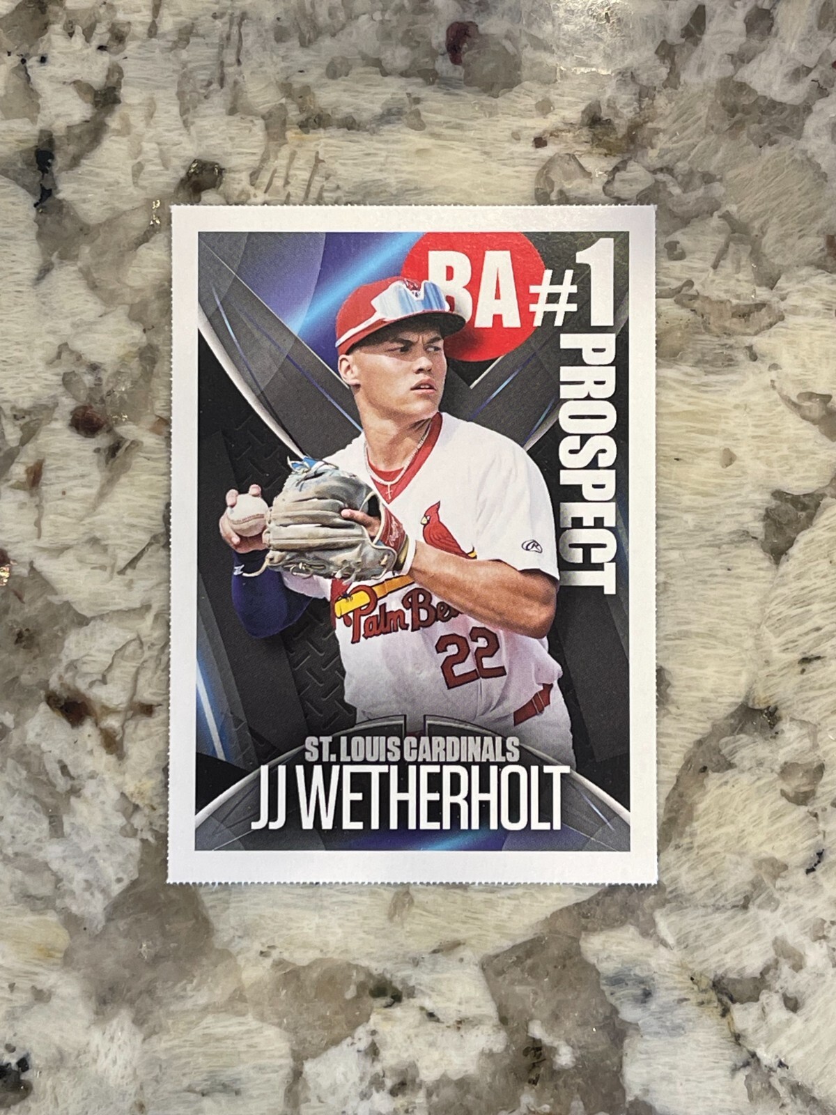 2025 Baseball America JJ Wetherholt #PR26 #1 Prospect St. Louis Cardinals
