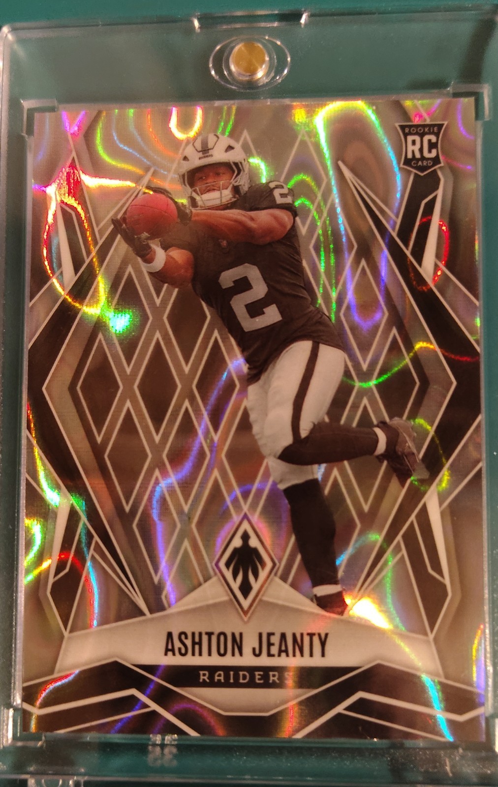 2025 Panini Phoenix – Rookies Ashton Jeanty #158 Silver Lava (RC)