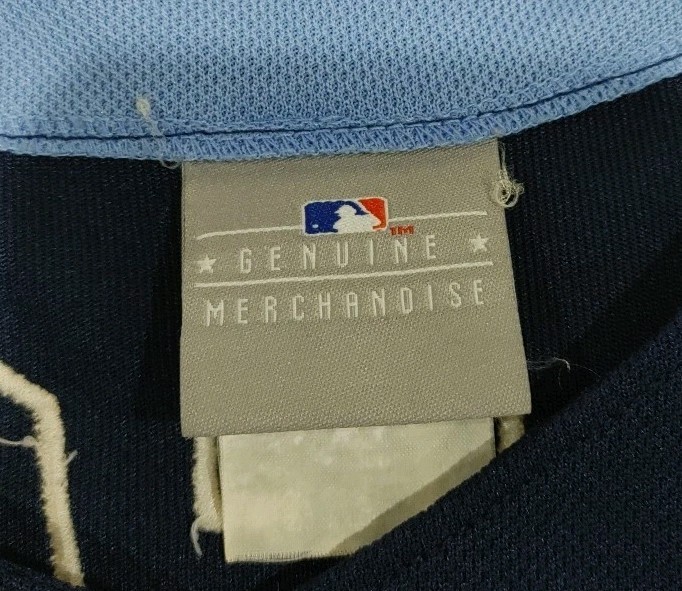 MLB Tamp Bay Rays Evan Longoria #3 Baseball Jersey Blue Adult Size XL