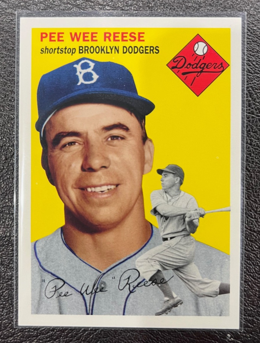 1995 Topps Archives Pee Wee Reese 1954 Reprint #267 MINT*