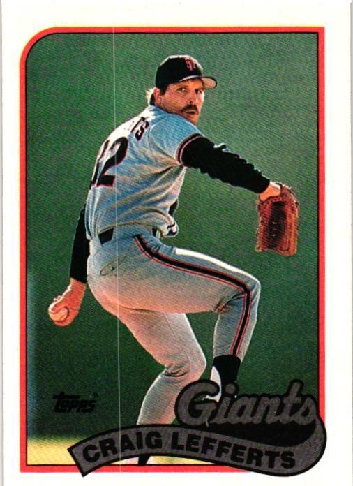 1989 Topps #372 Craig Lefferts