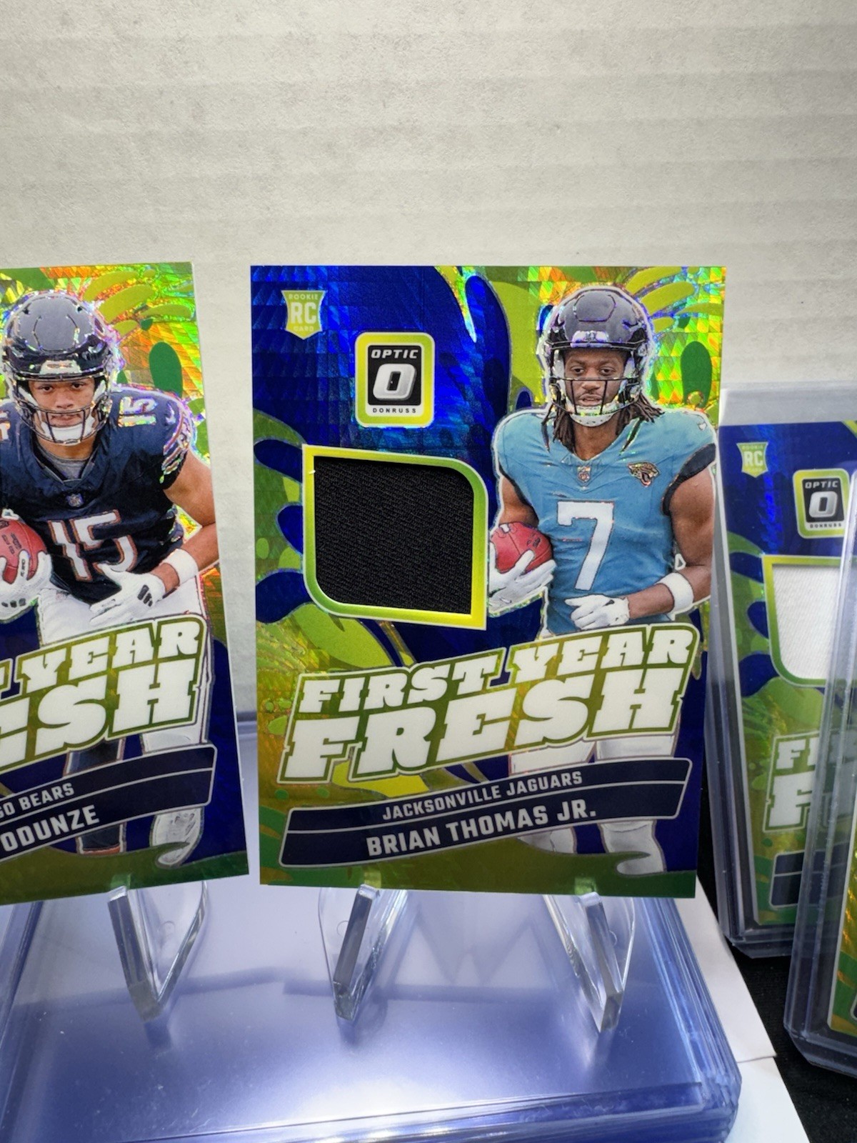 2024 Panini Optic First Year Fresh Patch Lot Of 15 Cards, Penix, Rome, BTJ