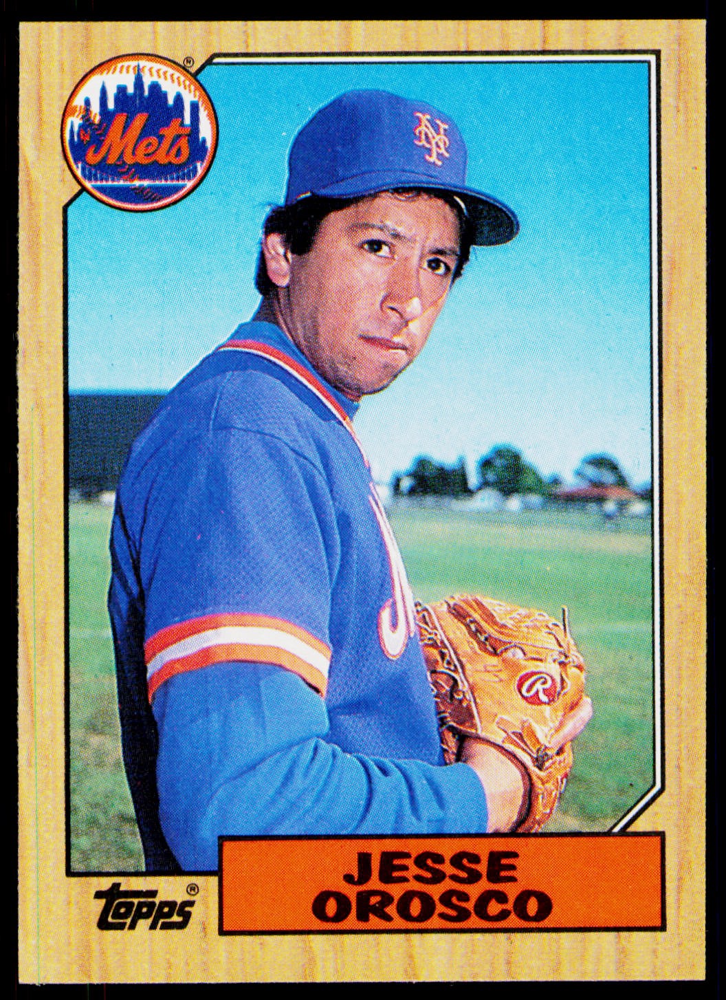 1987 Topps #704 Jesse Orosco