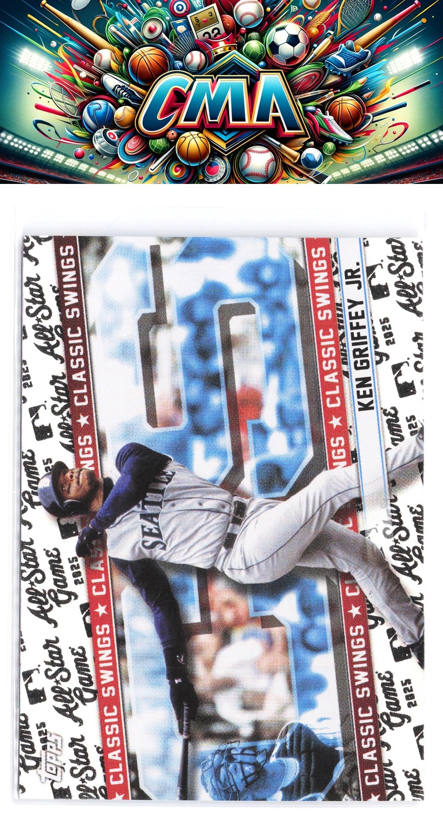 2025 Topps All-Star Game #CS-21 Ken Griffey Jr. Classic Swings