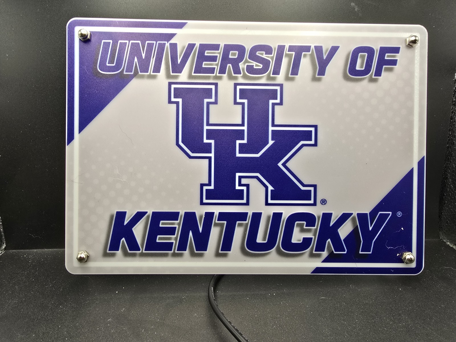 Kentucky Wildcats LED Rectangle Tabletop Sign
