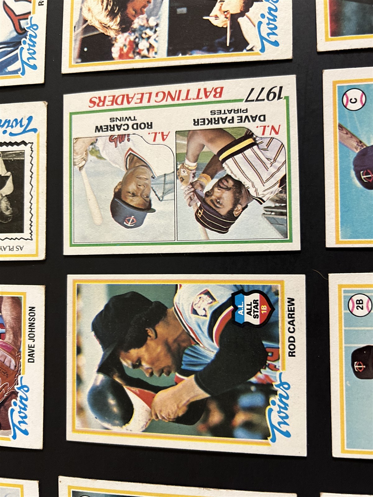 1978 Topps MINNESOTA TWINS Complete TEAM Set 24 ROD CAREW Butch WYNEGAR Goltz