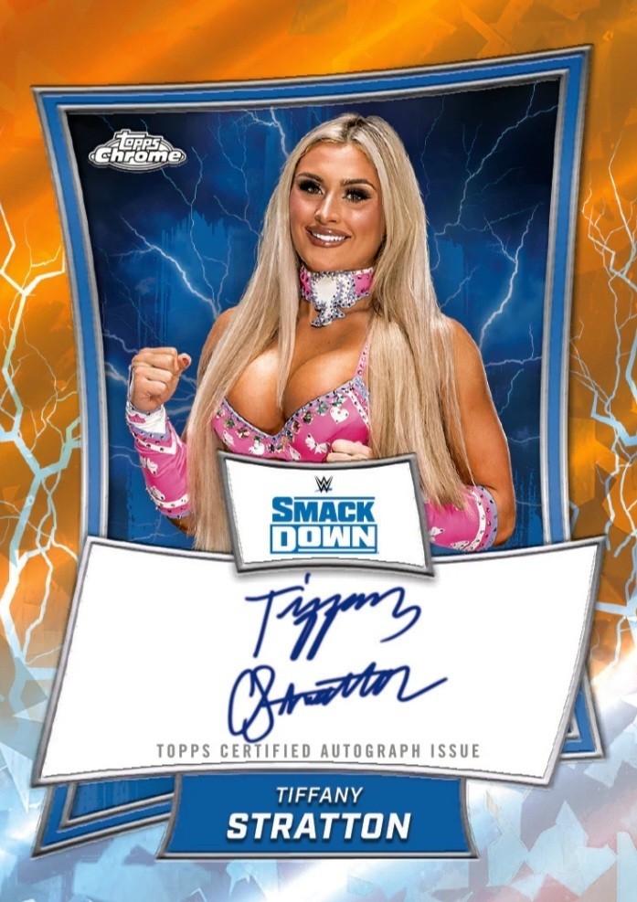 2026 Topps Chrome – WWE SAPPHIRE Edition – Hobby Box