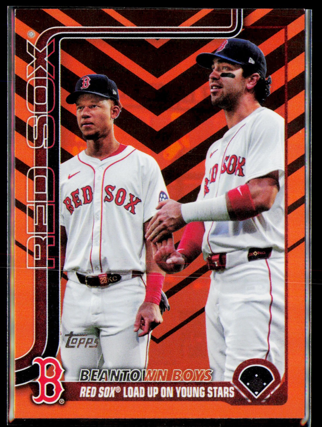 2025 Topps Update #US241 Marcelo Mayer / Kristian Campbell Holiday