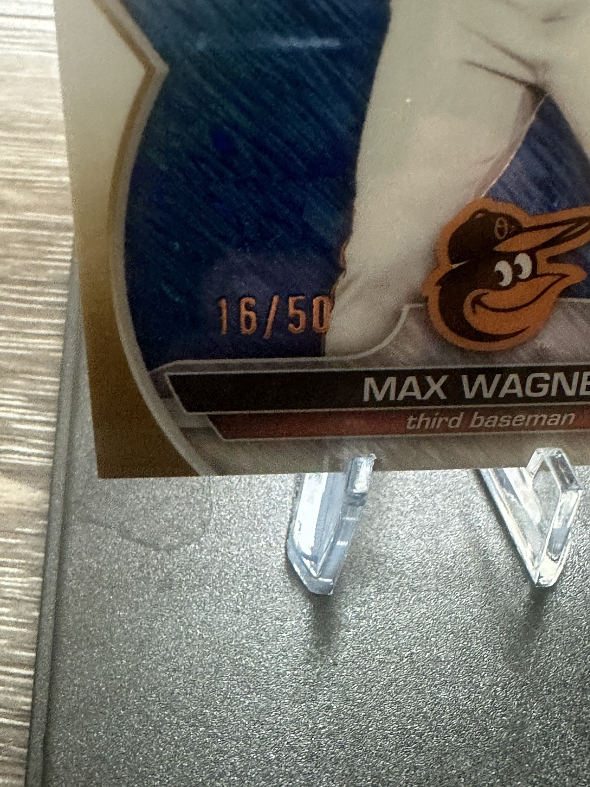 2023 Bowman Chrome Prospects – Max Wagner [Gold Shimmer] #BCP-8 /50
