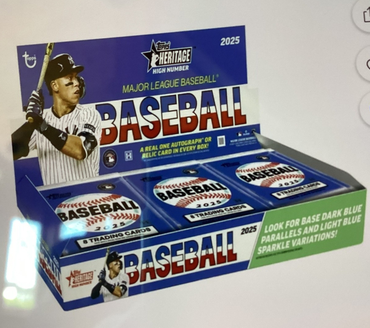2025 Topps Heritage High Number Base Set 501-700