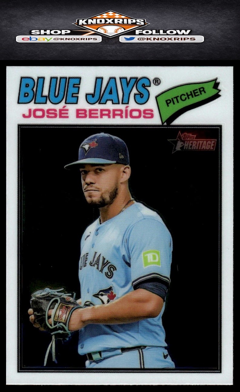 2026 Topps Heritage #56 José Berríos Chrome