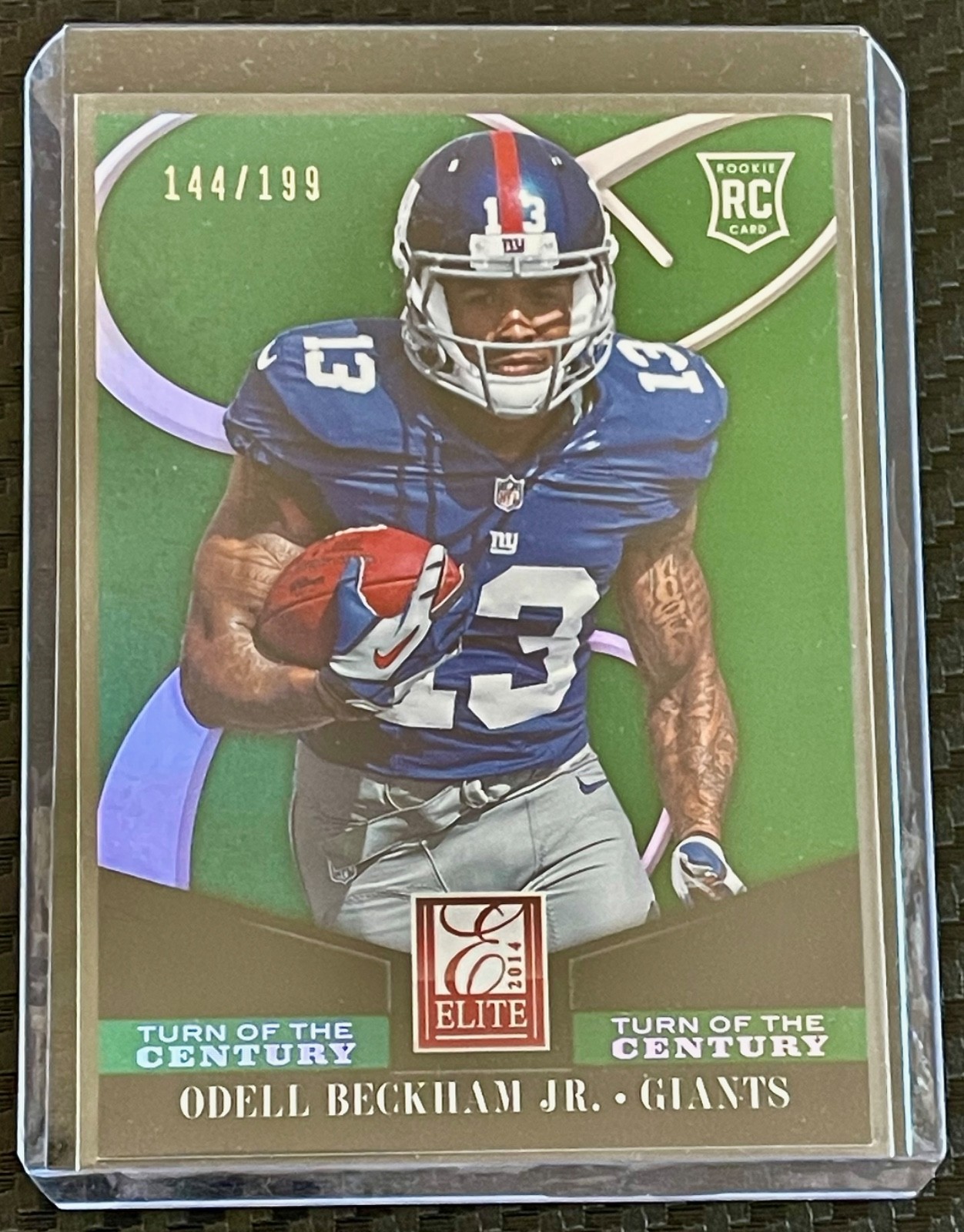 Odell Beckham Jr. #144/199 Donruss Elite Turn of the Century NY Giants Rookie!!
