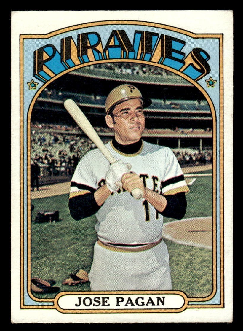 1972 Topps Baseball #701 Jose Pagan VG/EX *e1