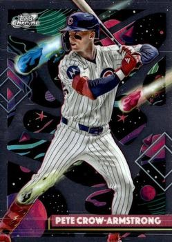 Pete Crow-Armstrong 2025 Topps Chrome Cosmic #104 Chicago Cubs