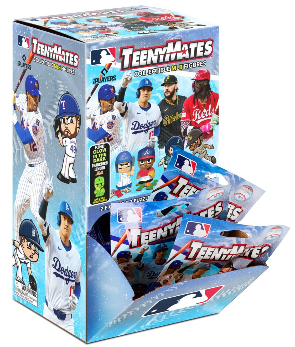 2026 MLB BASEBALL TEENYMATES 4 PACK LOT FACTORY SEALED BLIND PACKS PARTY ANIMAL