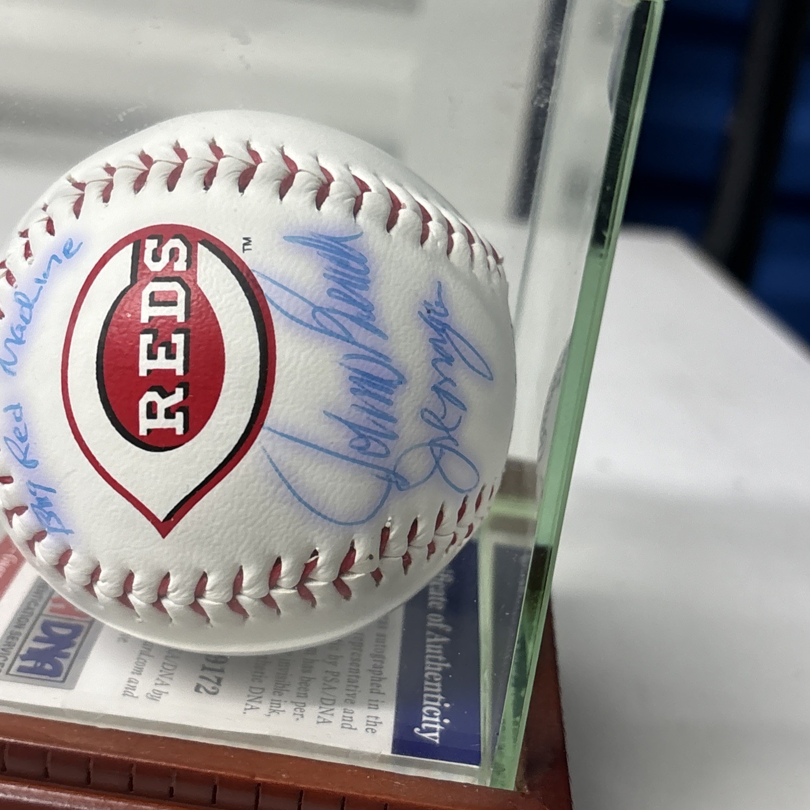 Johnny Bench Signed Baseball “Big Red Machine” Inscription PSA/DNA COA 7A49172