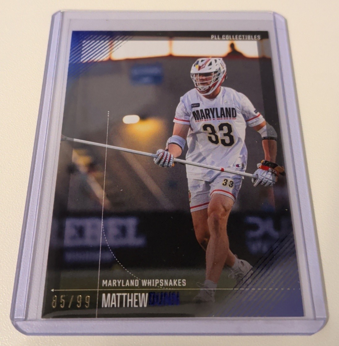 2026 PLL Fieldside II Matt Dunn #70 85/99 Whipsnakes