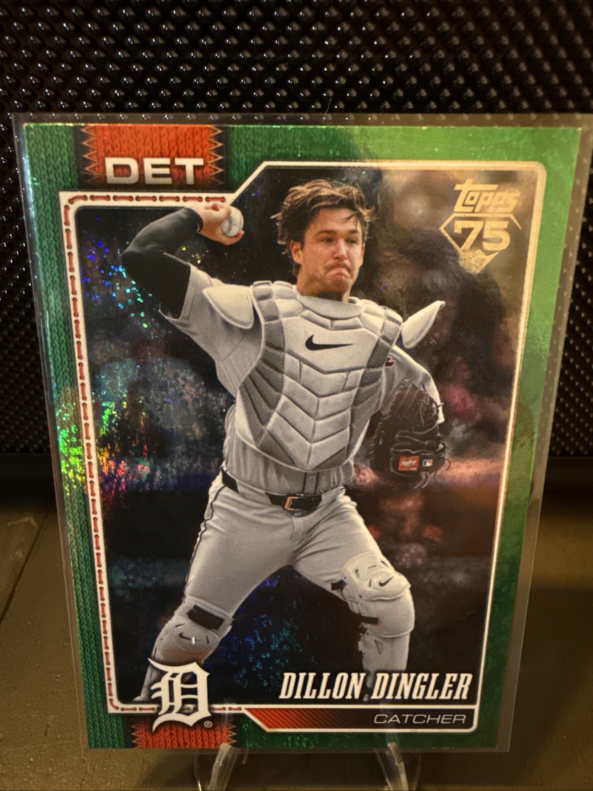 2026 Topps Series 2 Dillon Dingler Green Holo Foil /99 #351 Detroit Tigers 49/99