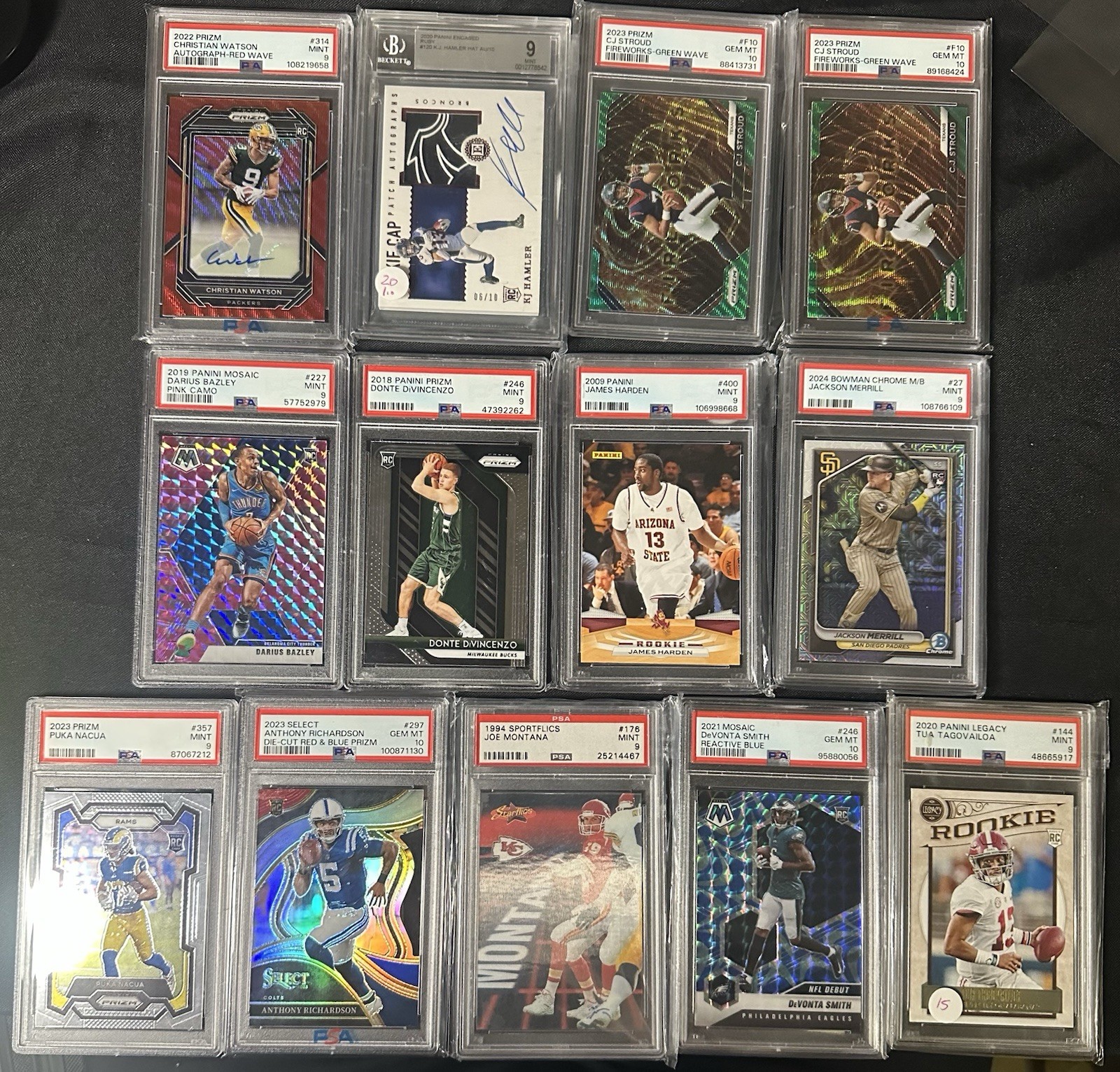 13 PSA/ Beckett SLAB LOT