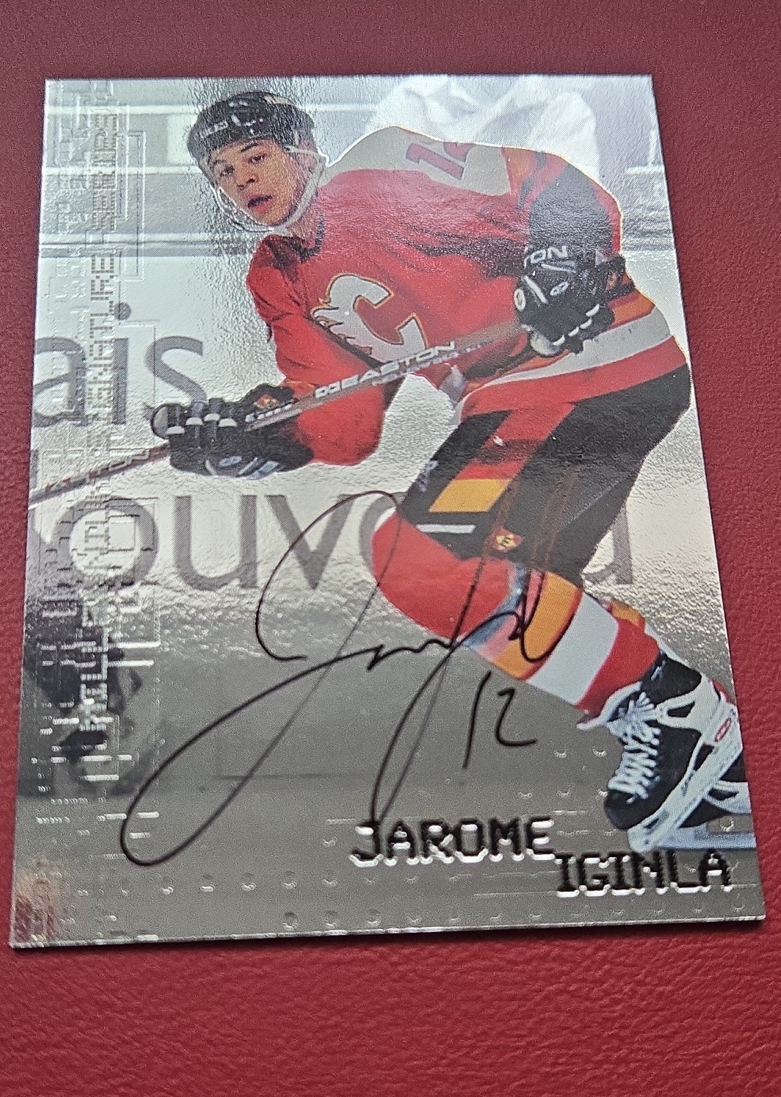 1999-00 In the Game Be A Player Millennium Signature Series – Jarome Iginla #39