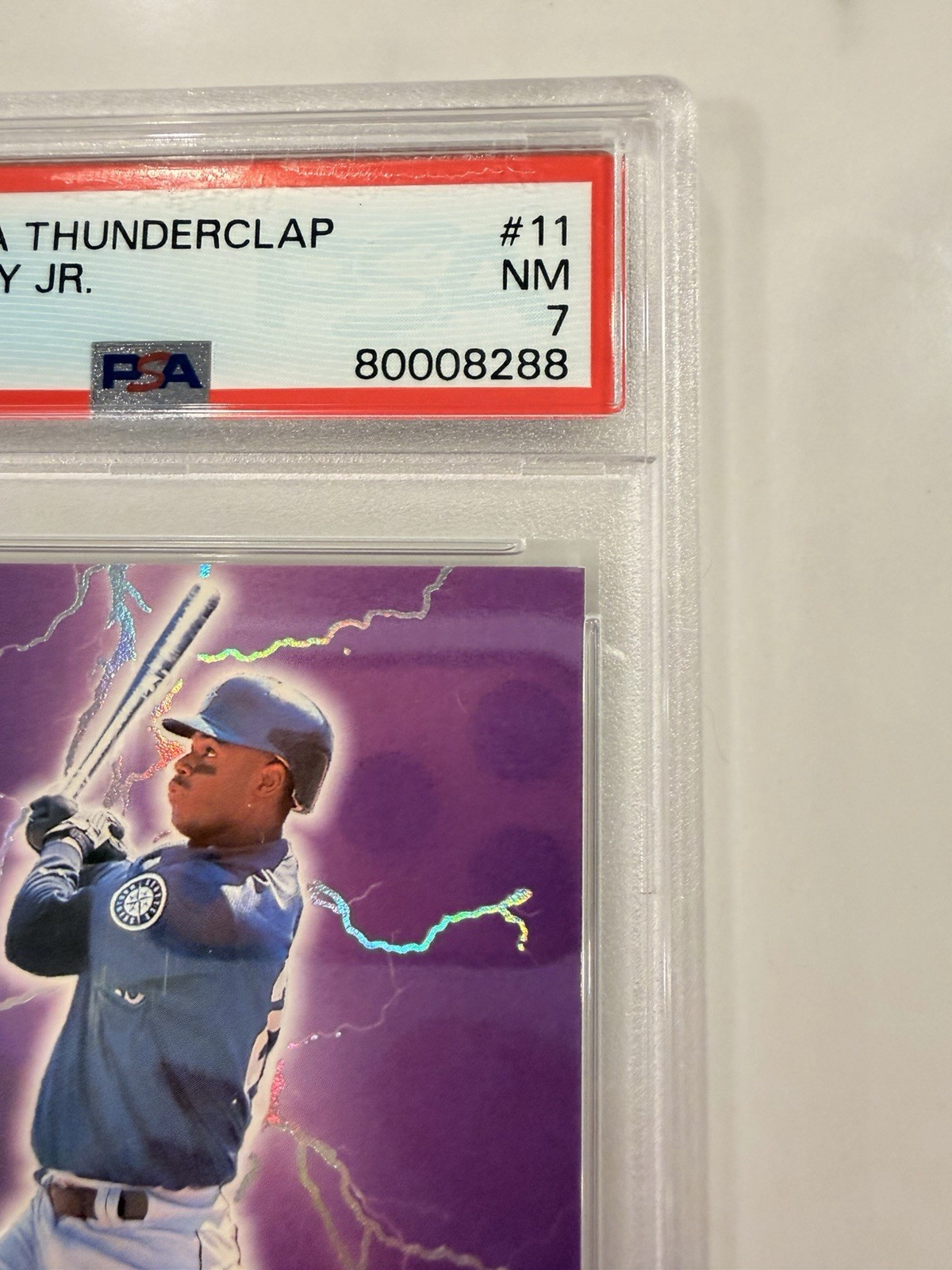 1996 Fleer Ultra Ken Griffey Jr Thunderclap #11