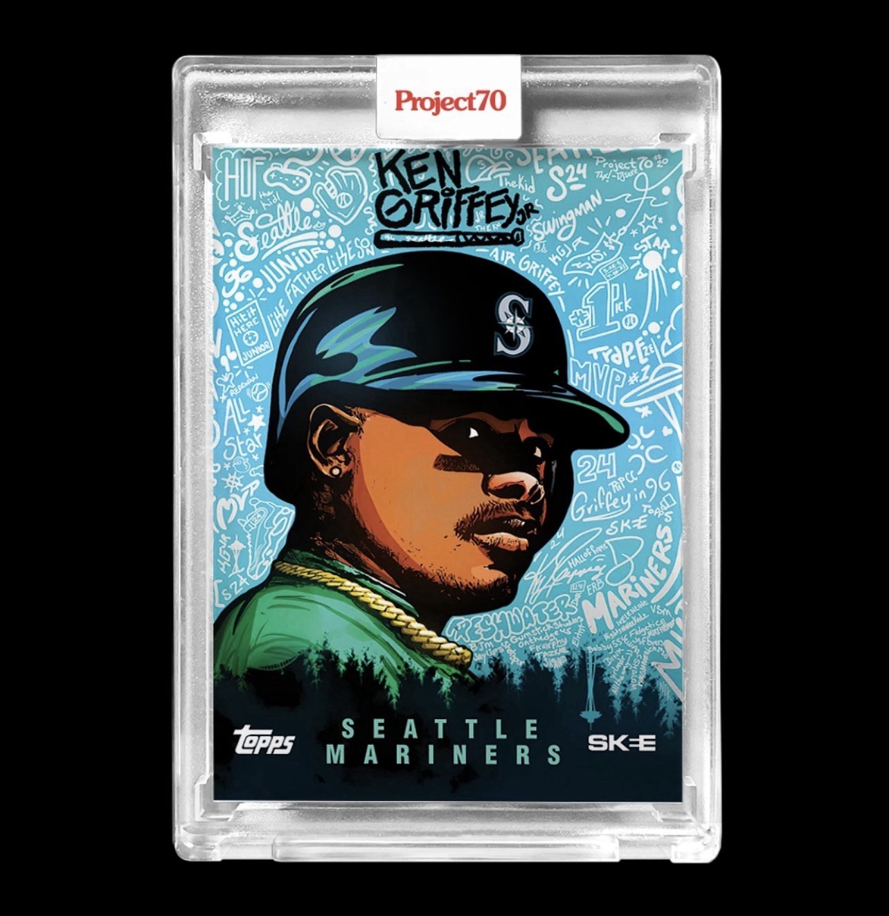 2022 Topps Project 70 – 2021 Topps Baseball Ken Griffey Jr #931 2021 Topps…