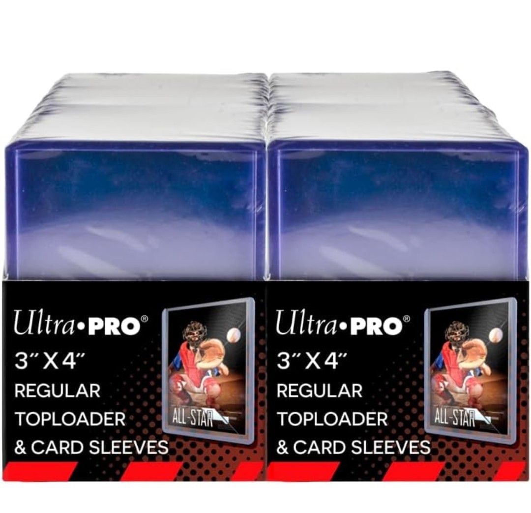 ULTRA PRO 3″ x 4″ Regular Toploaders & Card Sleeves 200 count pack