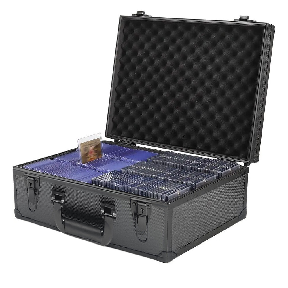 Toploader Card Storage Hard Case Sports Cards Storage Boxes Holds 600+ 35pt