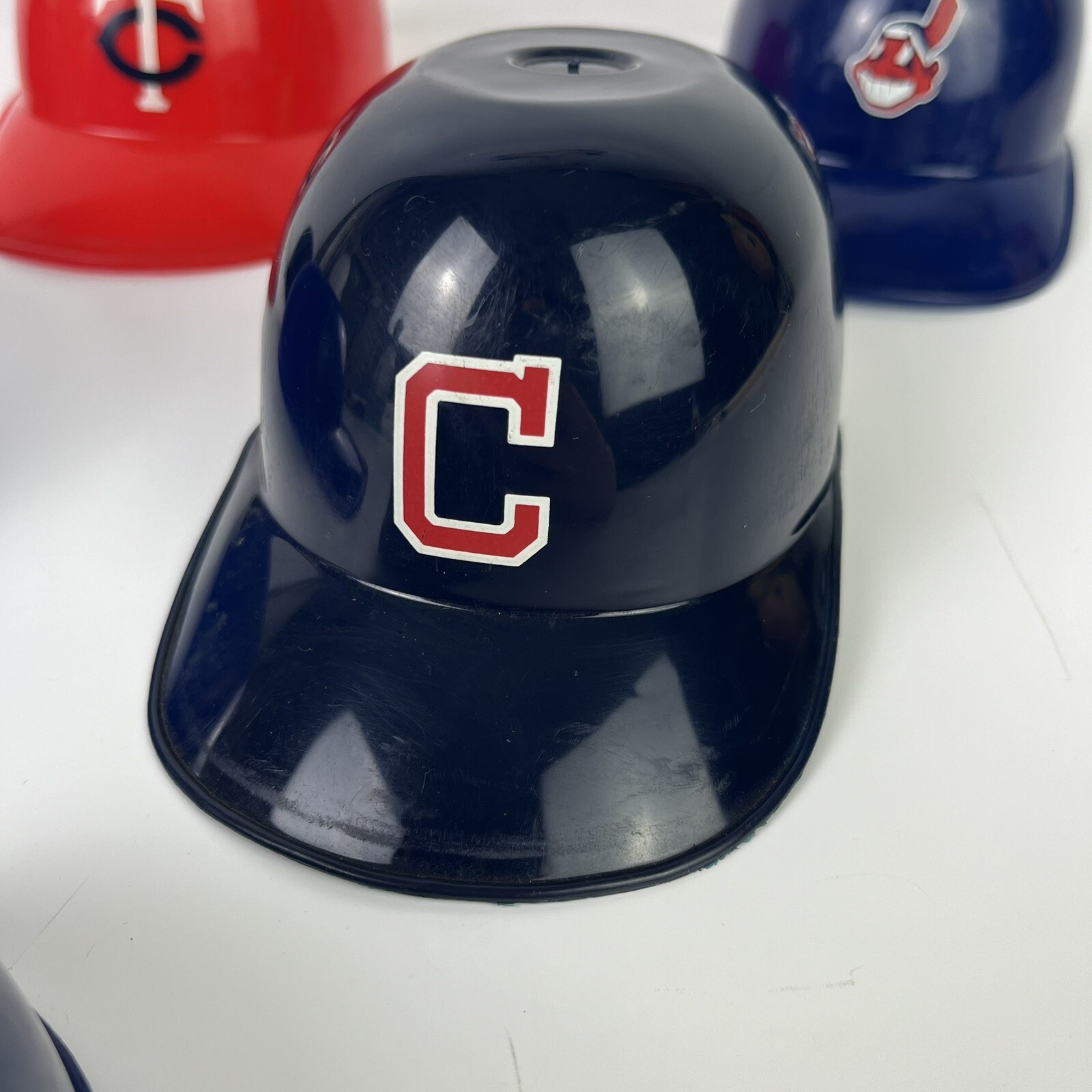 MLB Baseball Mini Helmets 8oz Ice Cream Bowls Collectable lot of 6 Cubs Dodgers