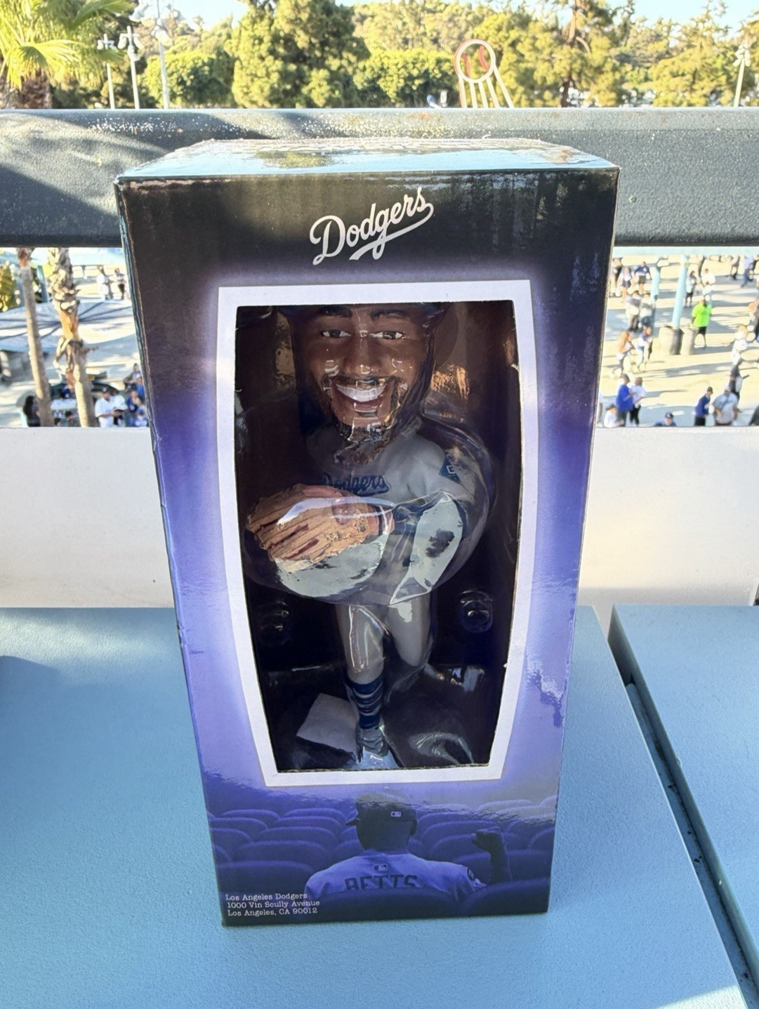 2026 NEW Mookie Betts LA Dodgers Bobblehead – Game 7 Double Play SGA