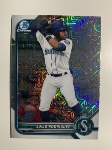 2022 Bowman Chrome Prospects Mega Box MOJO REFRACTOR 1-150 1st You Pick Card Lot