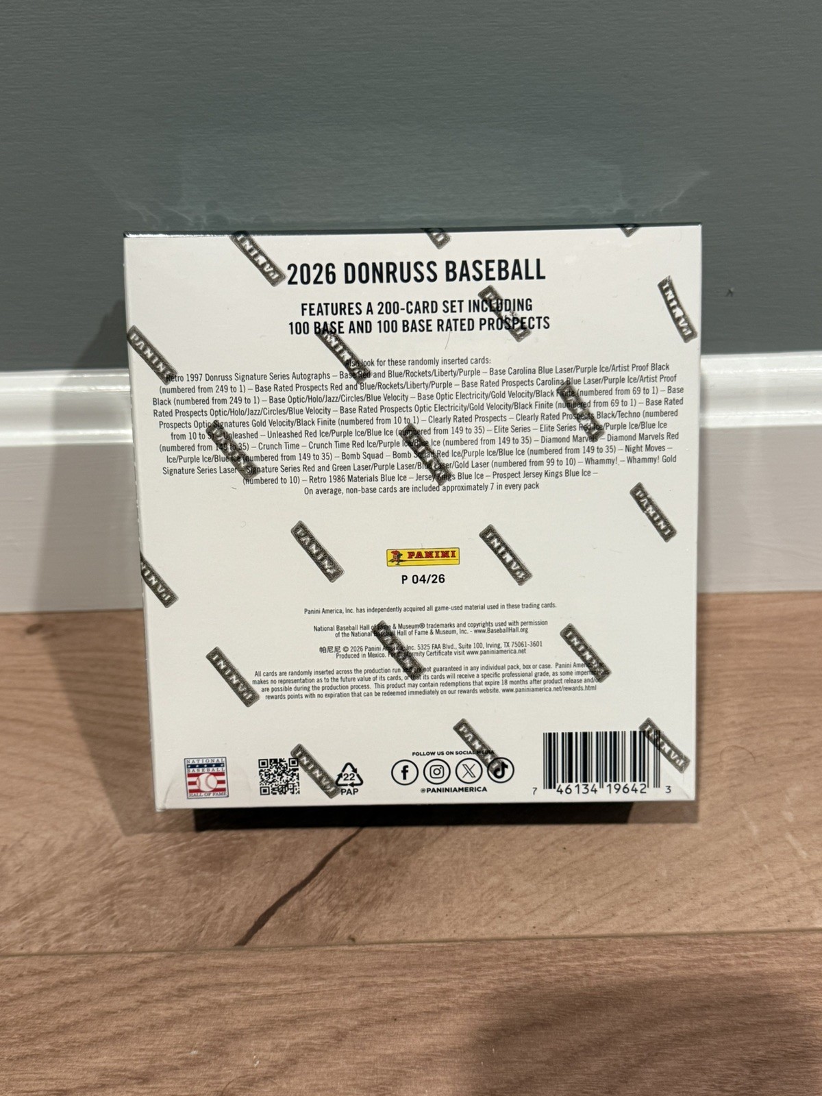 *NEW* 2026 Panini Donruss MLB Baseball Mega Box Factory Sealed