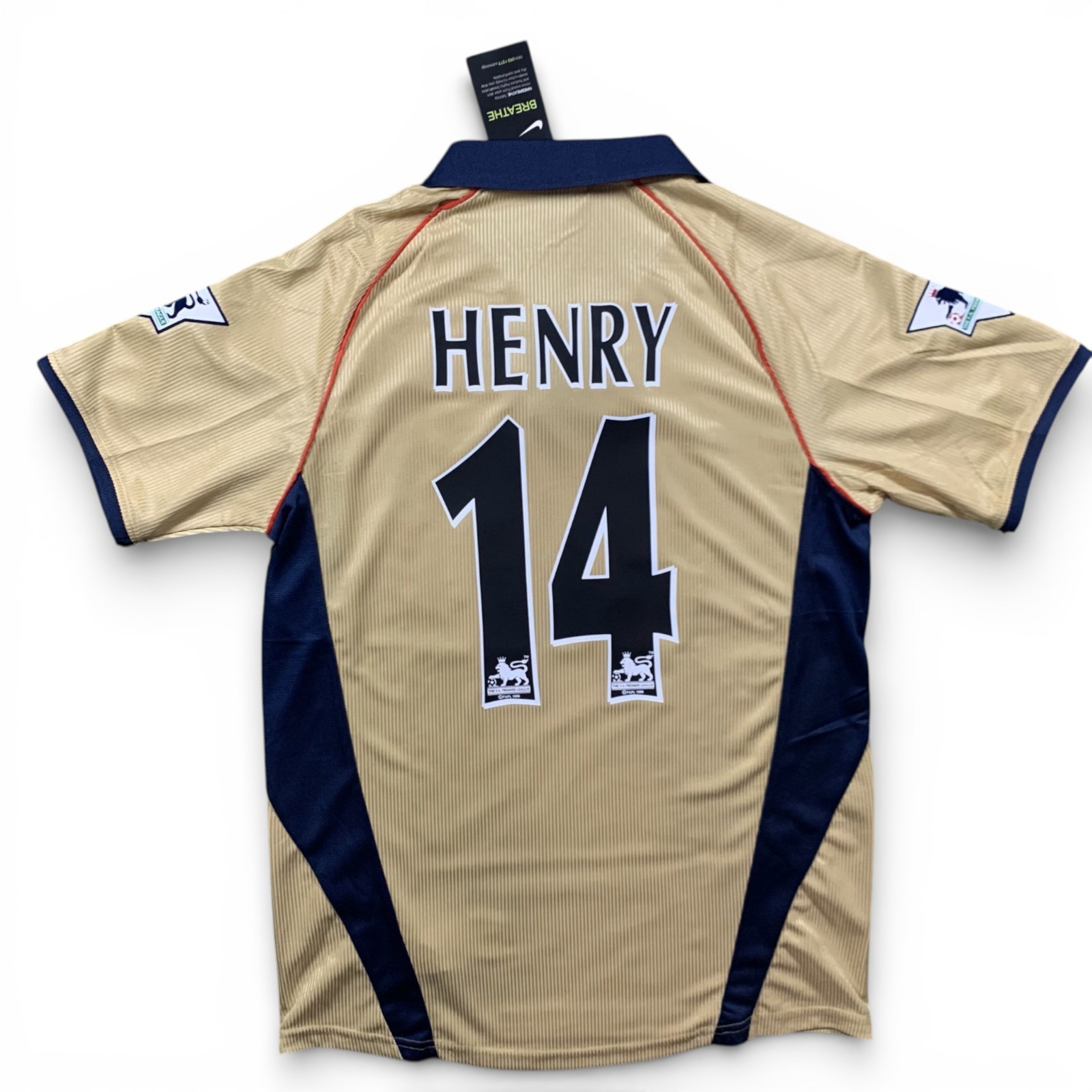 Thierry Henry #14 Arsenal 2001/02 Away Jersey Retro – Men’s Sizes – NEW