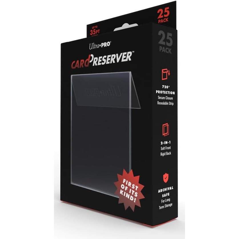 Trading Card Supplies – Ultra Pro Card Preserver Protective Holders – 25 PACK