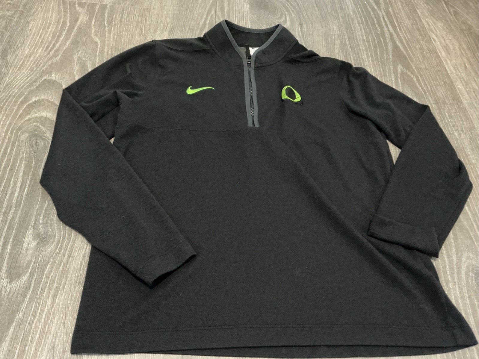 Nike Oregon Ducks Pullover Shirt 2025 Ohana 1/2 Zip Men’s Size: Large Used