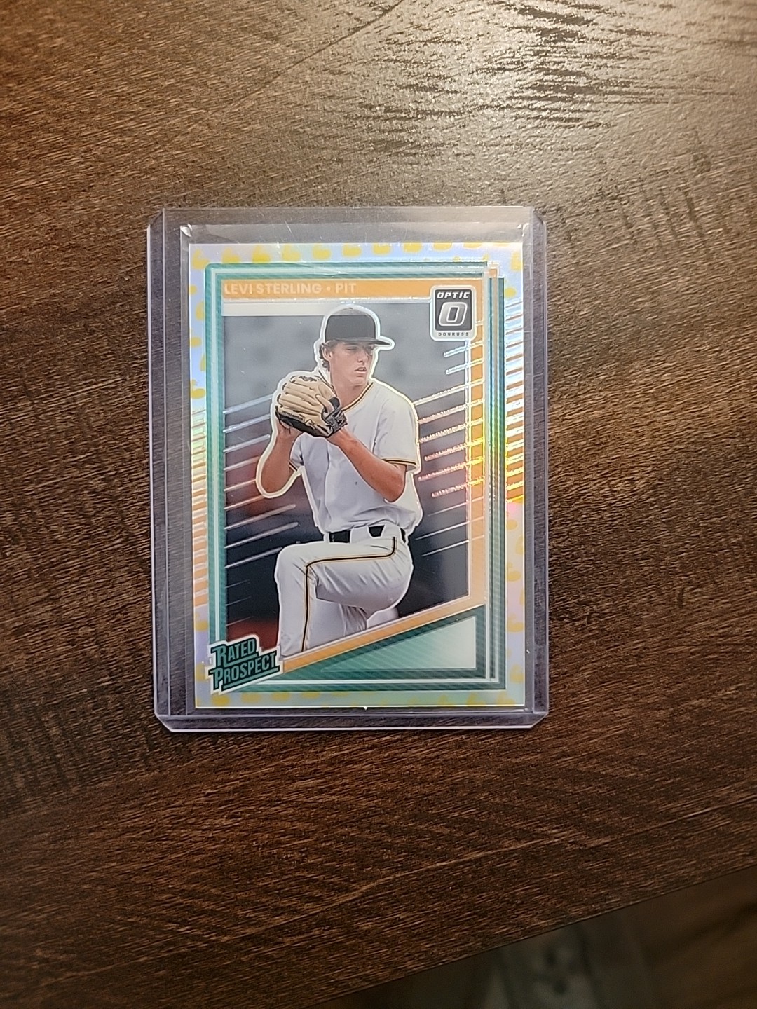 2025 Panini Donruss Optic Rated Prospects Levi Sterling #164 Flex Prizm /149(RC)