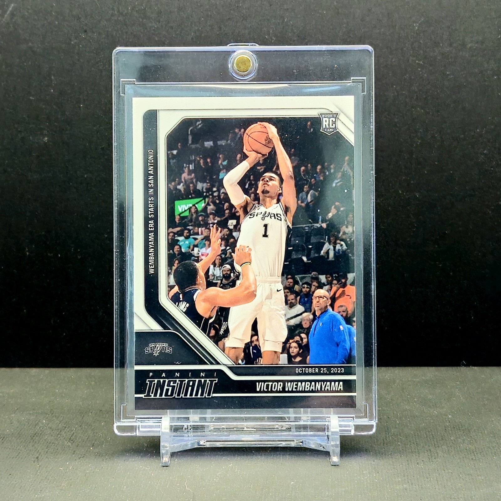 2023-24 Panini Instant Victor Wembanyama #5 Rookie Card RC San Antonio Spurs