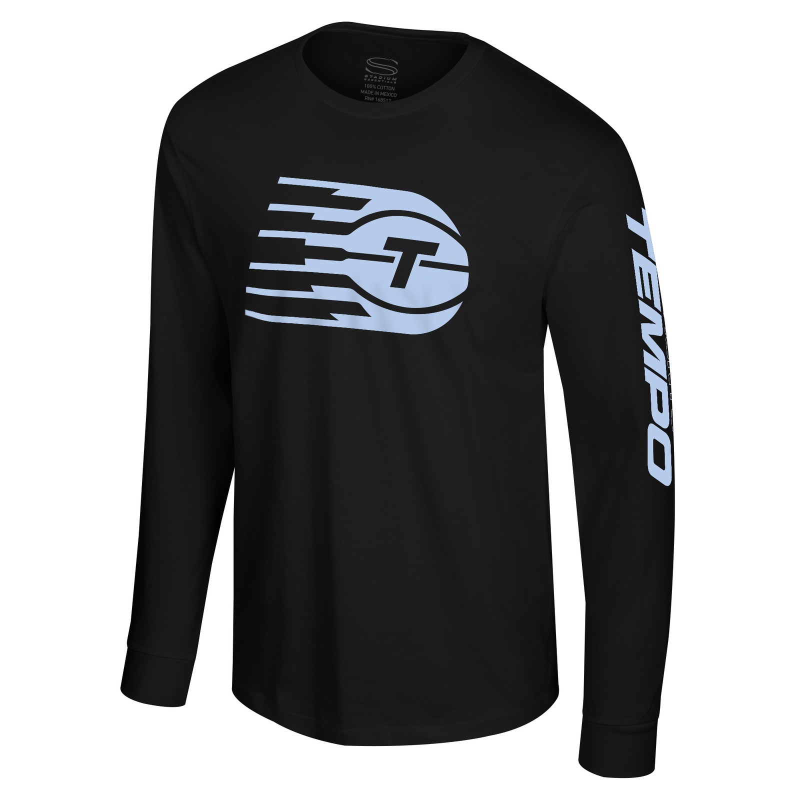 Unisex Stadium Essentials Black Toronto Tempo Origins Long Sleeve T-Shirt