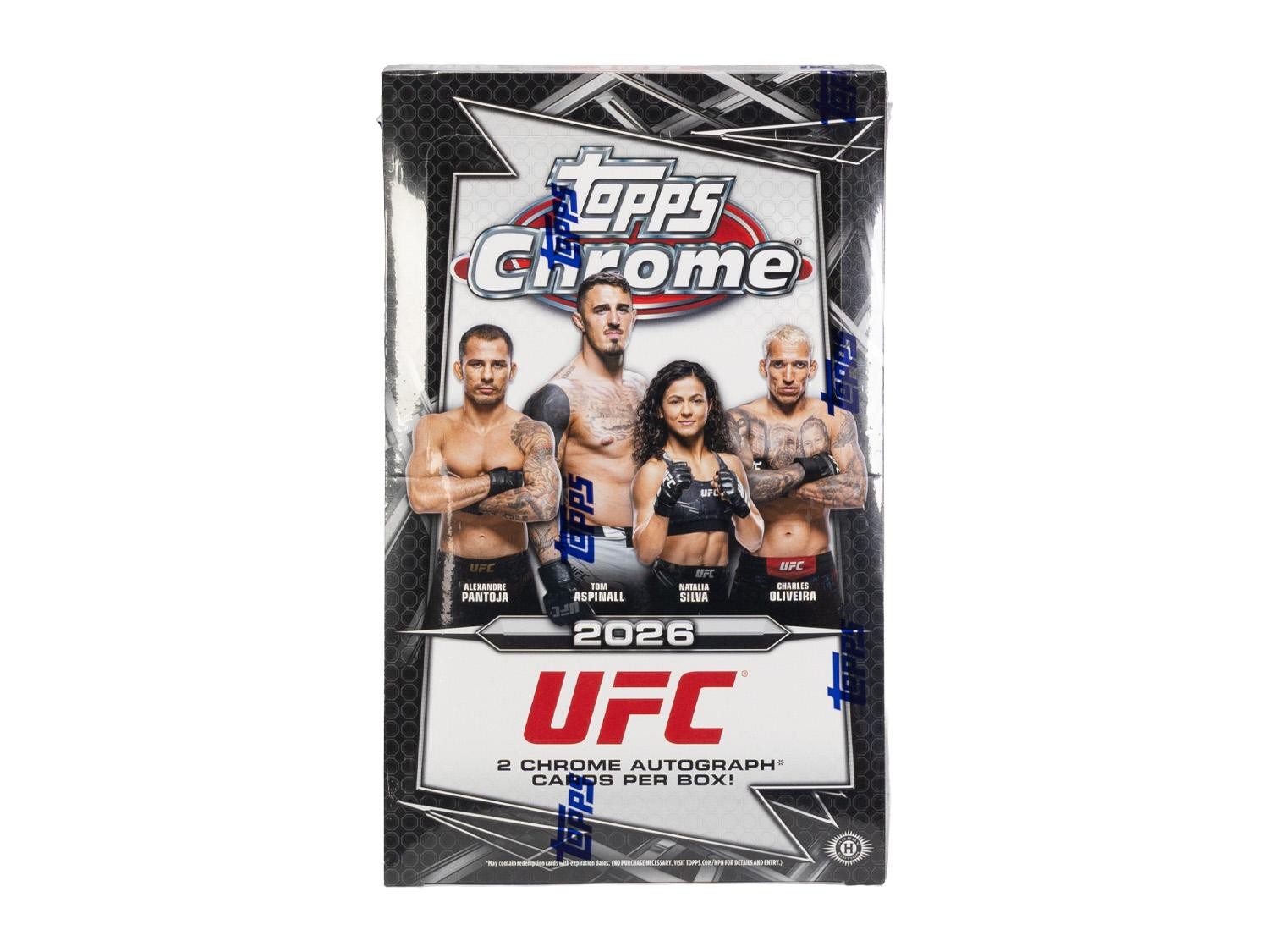 2026 TOPPS CHROME UFC HOBBY BOX