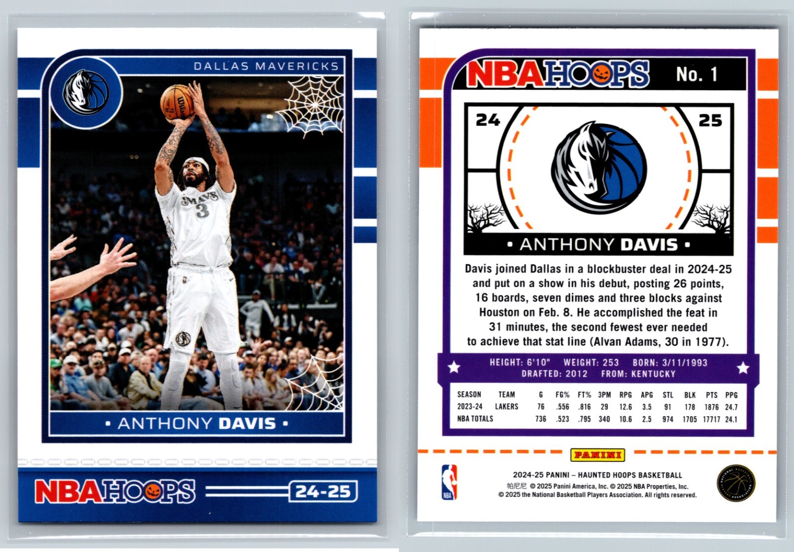 2024-25 Panini NBA Haunted Hoops BASE #1-200 You Pick & Complete a Set!