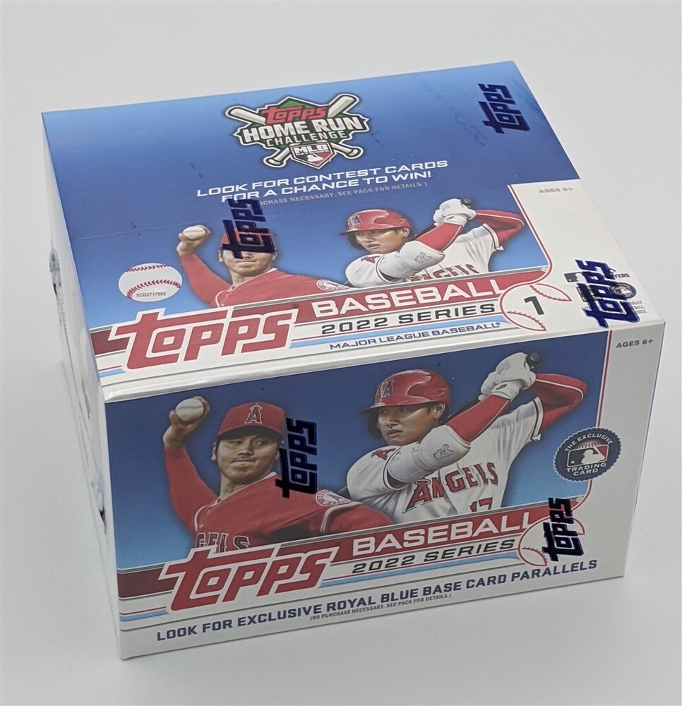 2022 Topps Baseball Series 1 Factory Sealed Retail 24 Pack Box