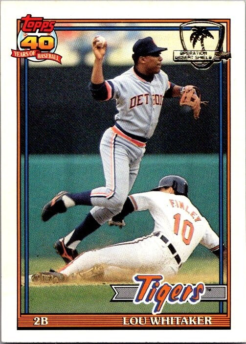 1991 Topps Desert Shield Baseball Cards Complete your Set U Pick From List 1-200
