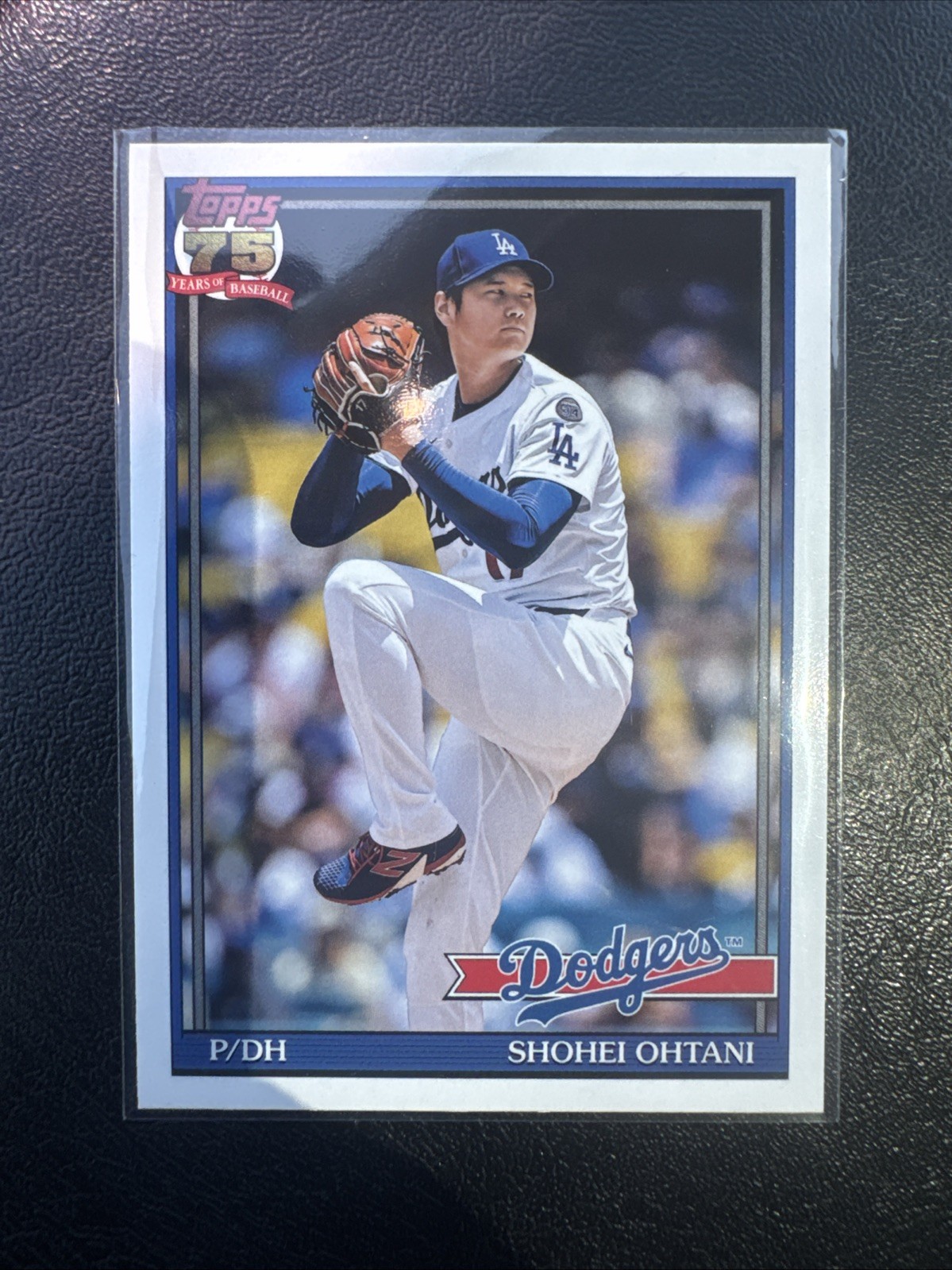 Shohei Ohtani Dodgers 1991 35th Anniv Insert Topps Series 1 #T91-100