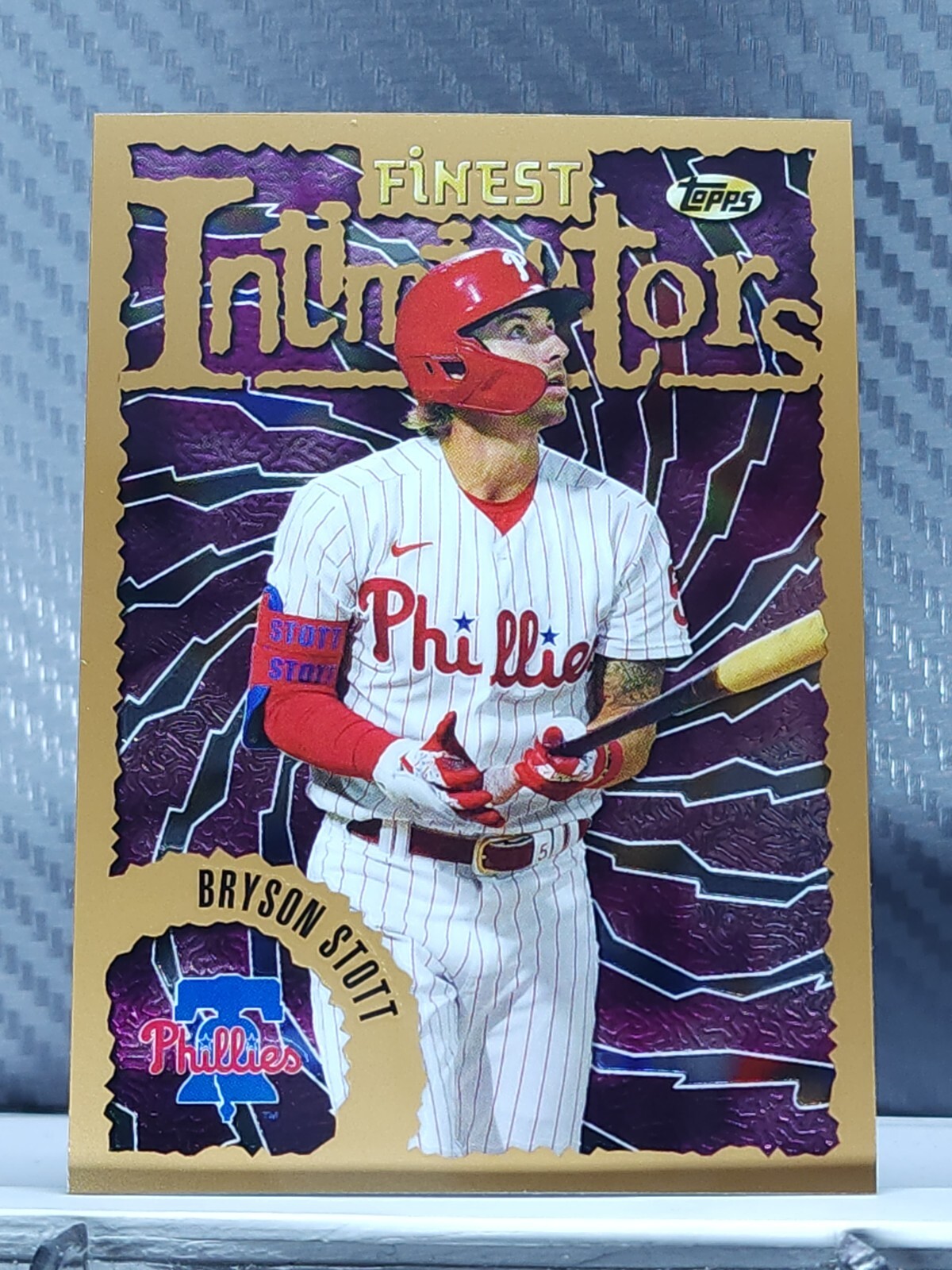 Bryson Stott 2023 Topps Finest Flashbacks #86 – Phillies