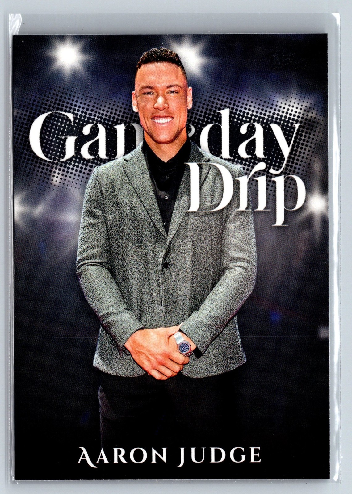 2025 Topps AARON JUDGE #GD-6 NM Game Day Drip New York Yankees